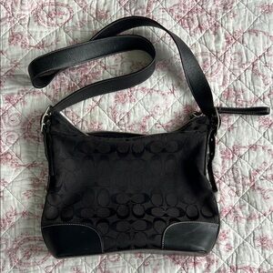 Coach Black Designer Shoulder Bag *
